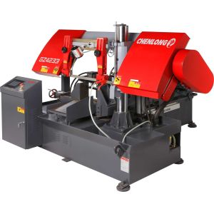 4kw Metal Cutting Steel Double Column Bandsaw Machine