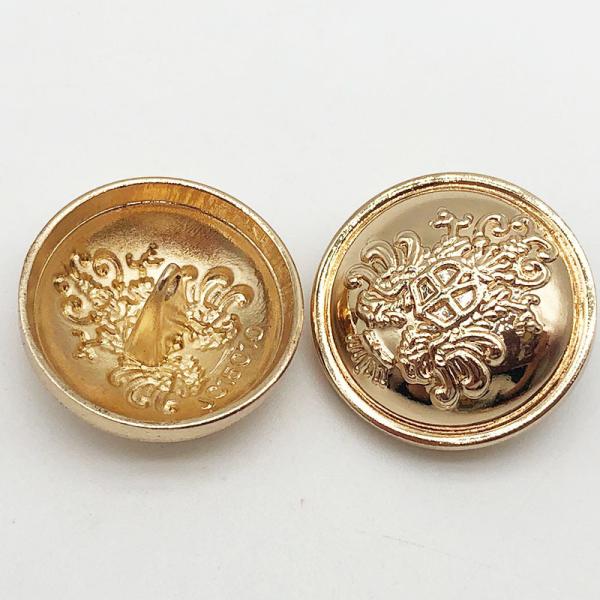 Factory wholesale high quality metal buttons hand stitched button windbreaker metal buttons can be customized LOGO