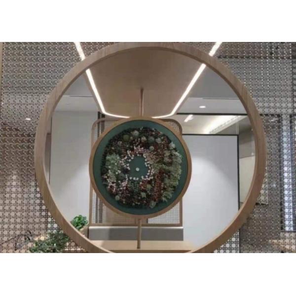 50% Open Area 7kgs/sqm Weight 3.2mm Thickness Decoration Wire Mesh for Interior and Exterior Decoration