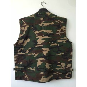 winter vest, winter waistcoat, olive green, S-3XL, wadding lining