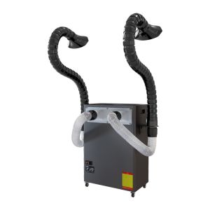 Diamond - Shaped Nozzle Soldering Fume Extraction Rubber Material Long Lifespan