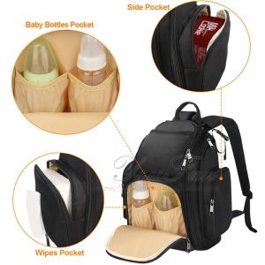 Waterproof Baby Travel Bag cotton baby diaper bag