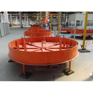 China 8 - 13mm Indent Or Plain PC Steel Wire Prestressed Concrete Production Line on sale