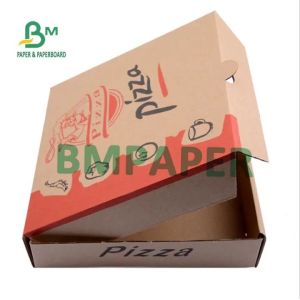 1mm 1.5mm Thick Corrugated Cardboard Sheets For Pizza Container