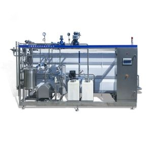 PLC Program Control Tubular UHT Milk Sterilizer Machine