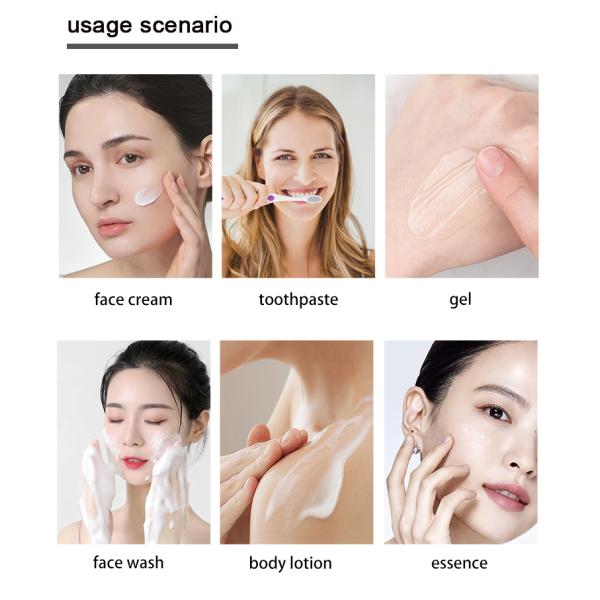 50ml 60ml 90ml Empty PET Elegant Roller Ball Plastic Body Oil Bottles Roll On