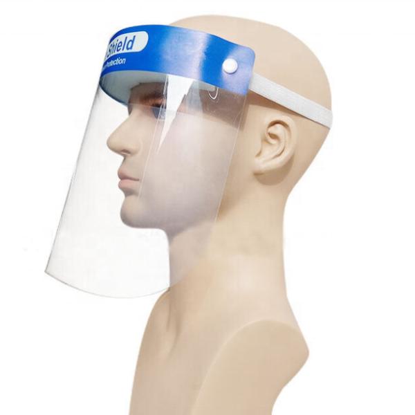 33*22cm Clear Plastic Face Shield Anti Scratch Transparant Color PET Sheet