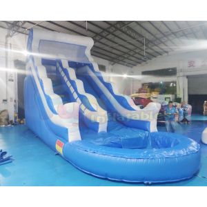 TUV Outdoor Inflatable Water Slides Kids Jumping Bounce House