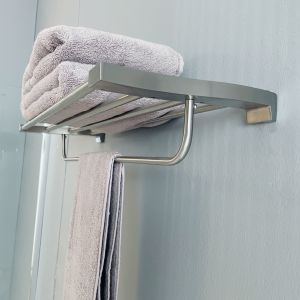 OEM Rustproof Bathroom Towel Racks Stainless Steel 304