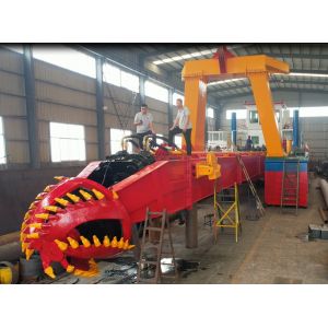 14.5m Diesel Mining Suction Dredging Equipment 2200 M3/h With Centrifugal Slurry