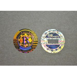 Custom design secure label packaging / shining 3D hologram label / adhesive
