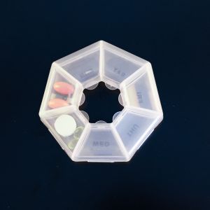 Factory Direct Portable Pills Medication & Vitamins Holder Pill Box Organizer