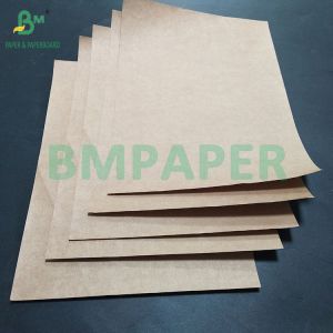 90gsm 120gsm High Break Resistance Plain Brown Kraft Sack Paper