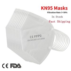 Breathable KN95 Face Mask 95% Filtration Disposable Medical Mask Dustproof
