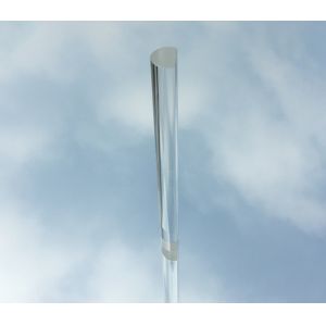K9 Optical Glass Semi-Cylindrical Light Guide Rod