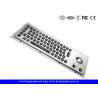Customizable Illuminated Metal Keyboard High Resistant With Integrated Touchpad for sale
