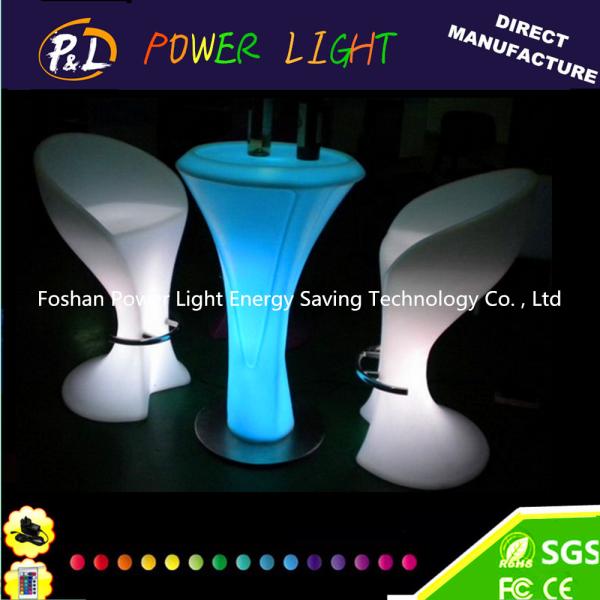 Buy Rechargeable Plastic Lighted LED Bar Chair at wholesale prices