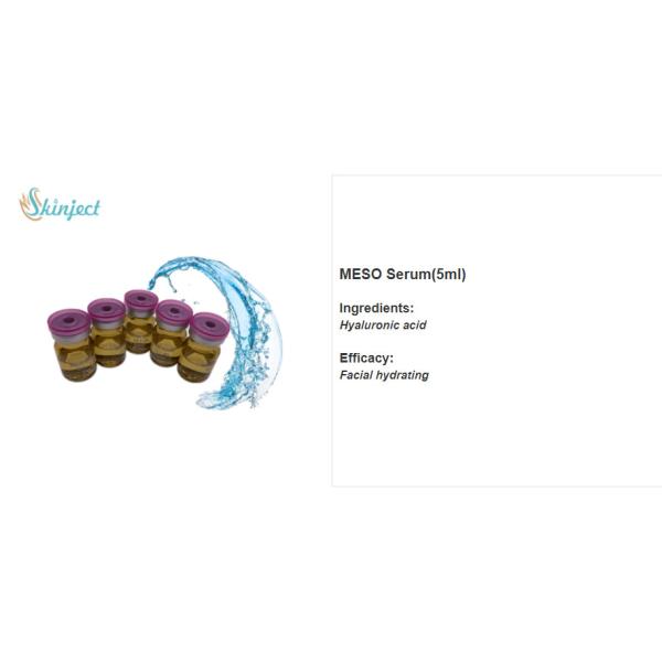 Transparent Anti Aging Mesotherapy Solution Colorless