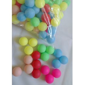 Colored Ping Pong Balls 40mm Celluloid , Standard Ping Pong Set For Children Fun