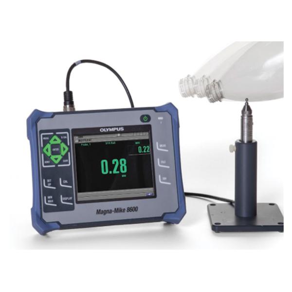 Plastic Bottle Wall Thickness Gauge , 8600 Container Material Thickness Testing