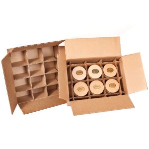 White Recyclable E Flute Corrugated Carton Box