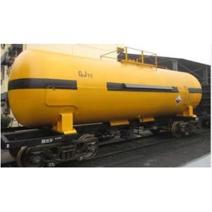 Q345R 06Cr19Ni10 LNG Cryogenic Dewar , Cryogenic Storage Containers 2620*7882mm