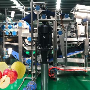 Water Saving Energy Saving Fruit Concentrated Apple Juice Jam Production Line