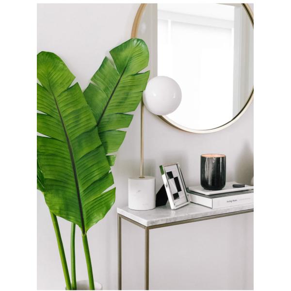 Minimalist Gold Plated Metal Table Lamp Luna Table Lamp(WH-MTB-183)