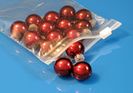 slider zipper bag with white printing for food storage, Shopping / Food / Snacks