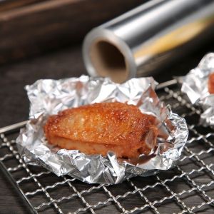 Grilling Baking Roasting Heavy Duty Household Aluminum Foil Roll Disposable