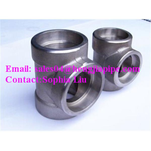 ASTM A182 F304 forged tee（SW & THD）