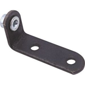 Chair Bracket Furniture Fixing Brackets 4 Holes Iron Material With M6 Rivet Nut