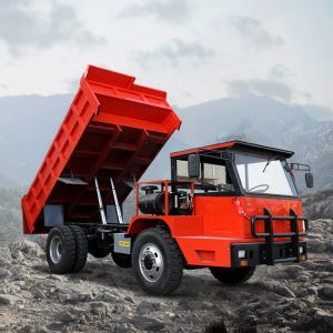 Wet Multi Disc Braking Underground Articulated Truck 15 Tons Diesel