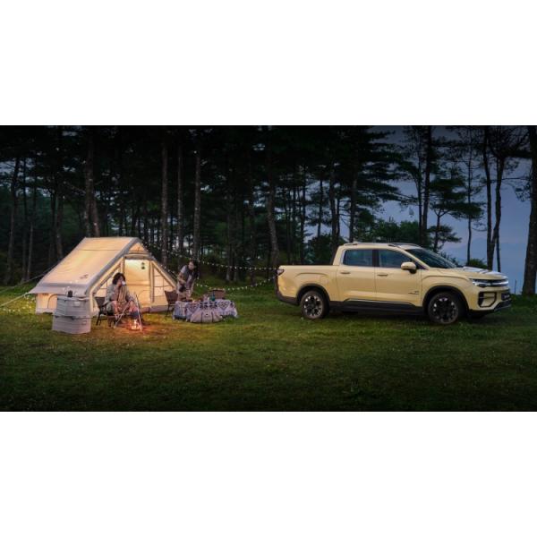 400km-600km Range Pure Battery Geely RD6 Energy Pickup Truck with and 3120mm Wheelbase