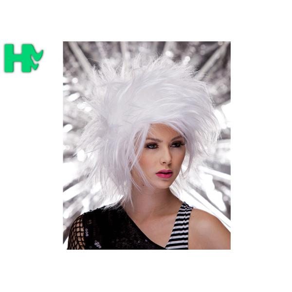 Buy Heat Resistant Clown Synthetic Cosplay Wigs Colored Explosive Head For Party at wholesale prices