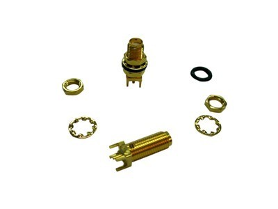 RF WiFi Connector SMA Adapter RP-SMA Male Female Pin to SMA Female Pin Straight