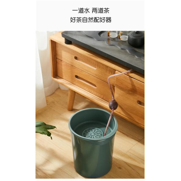 Indoor Office Drawing Room Round Waste Segregation Plastic Dustbin