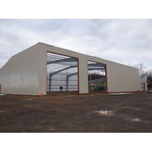 Galvanized Or Painting Warehouse Steel Structure / Metal Building Structure