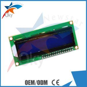 IIC / I2C 1602 LCD module for Arduino Provides Libraries , 20 IO Port UNO