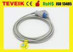 Round 10 Pin ECG Trunk Cable For Datex Patient Monitor , LL Type 3 Leads ECG