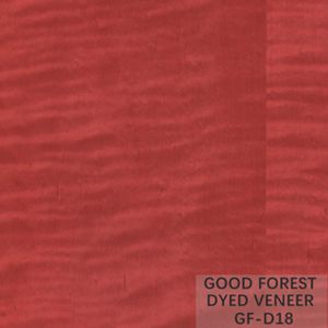 Customized Dyed Maple Veneer Natural Wood Figured Maple Veneer