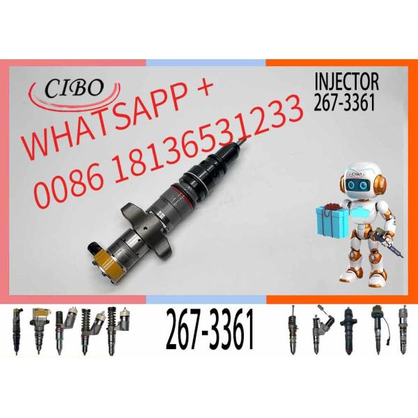 High Quality Common Diesel Rail Fuel Injector 267-3360 2673360 267-3361 For C9 Engine Excavator 336D Engine