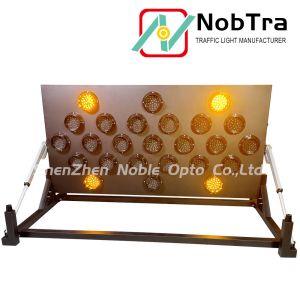 Remote-Controlled Traffic Arrow Board with Waterproof Housing