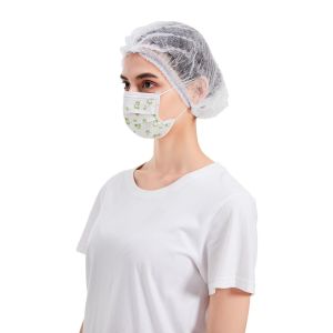 Pediatric Disposable Face Mask 14.5x9cm For Kids