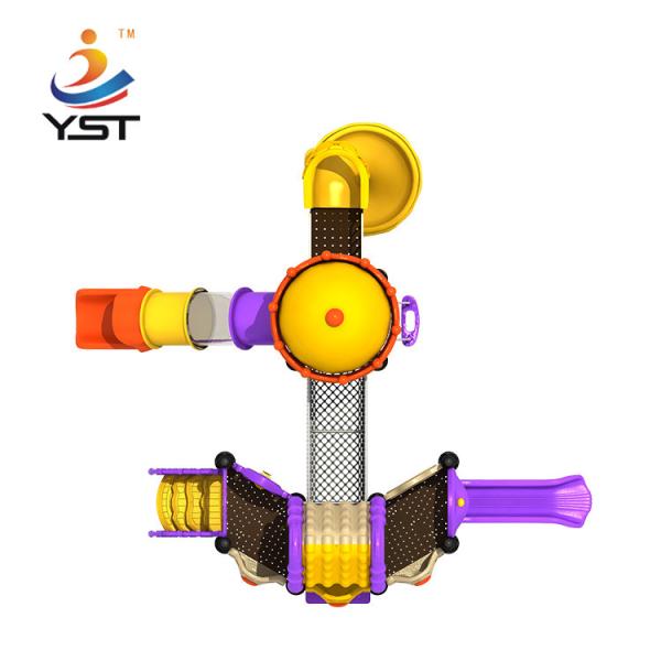 SS Screws Water Park Playground Equipment Anti Crack