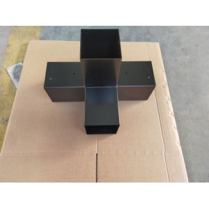 Wood Construction Black Electrophoretic Paint Spraying Metal Hardware Kit