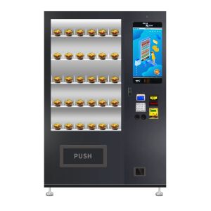 Self Service Sandwich Vending Machine , CE certificate Breakfast Vending Machine