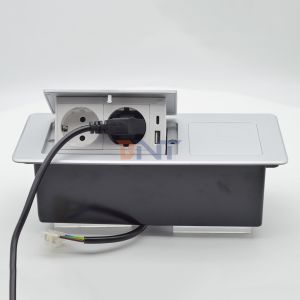 Wireless Charging Desktop Table Pop-up Power Socket Multi-Connection Box