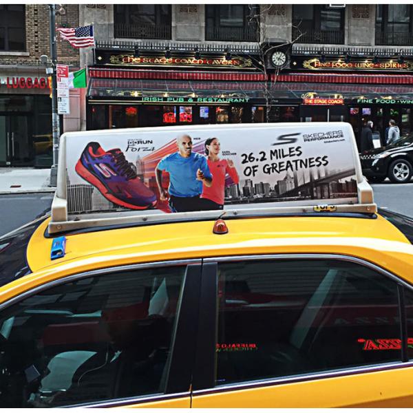 Outdoor Car LED Sign Display with 384*128dot Screen Resolution and Long-Lasting Performance