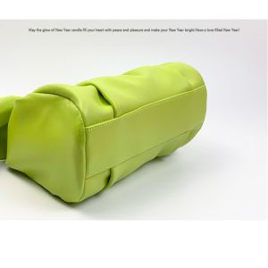 ODM Ladies Clutch Bags 28cm 14cm Lime Green Clutch Purse